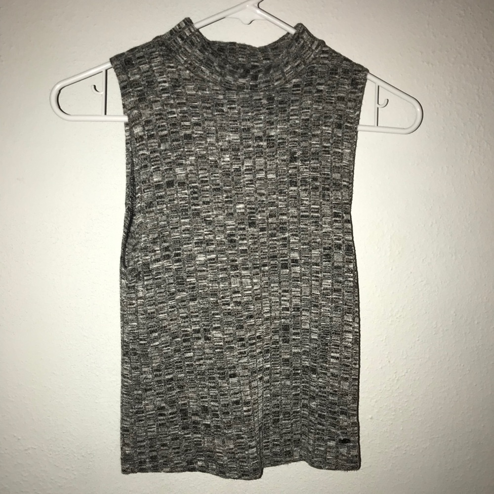 American Eagle cropped dressy tank